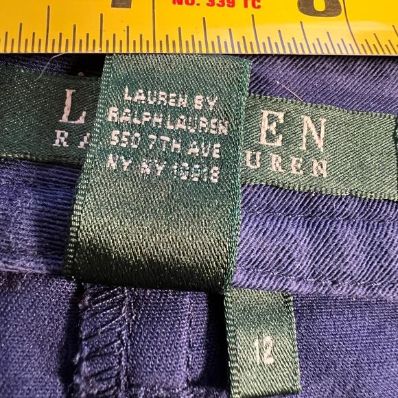 Lauren Ralph Lauren Classic Navy Pencil Skirt | Women's 12 - Picture 4 of 7